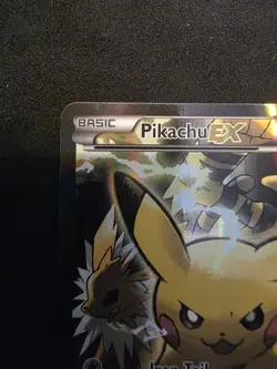 Pokemon Pikachu EX XY124 Black Star Promo 2016 Holo Card TCG | GREAT CONDITION - Image 2