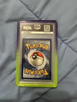Pokemon 2019 Mimikyu SM163 Black Star Promo Holo PSA 7 English - Image 2
