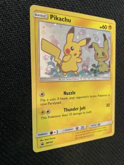 Pokemon SM Black Star Promos Holo Promo Pikachu SM162 & Mimikyu SM163 - Image 2
