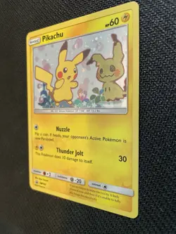 Pokemon SM Black Star Promos Holo Promo Pikachu SM162 & Mimikyu SM163 - Image 3