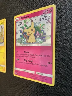 Pokemon SM Black Star Promos Holo Promo Pikachu SM162 & Mimikyu SM163 - Image 5