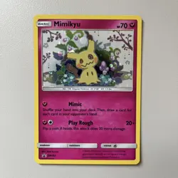 Mimikyu SM163 Sun & moon Holo Rare Black Star Promo NM Pokemon TCG - Image 1