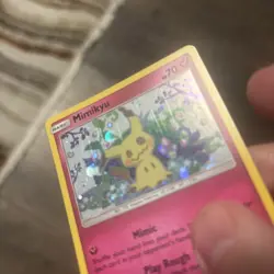 Mimikyu SM163 Holo Ultra Rare Black Star Promo Pokemon TCG Sun Moon LP - Image 4