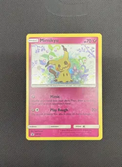 Mimikyu SM163 Holo - Sun & Moon Black Star Promo - Pokemon TCG - LP - Image 1
