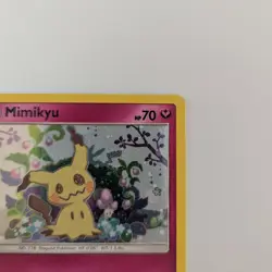 Mimikyu SM163 Holo Black Star Promo Pokemon Card Sun & Moon - NM - Image 3