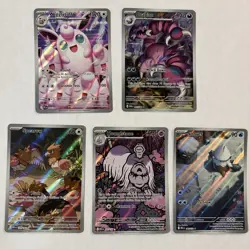 pokemon TCG Illustration Rare Holo Lot - Image 1