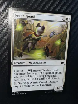 Nettle Guard 0023 C Bloomburrow BLB MTG Magic The Gathering Regular - Image 1