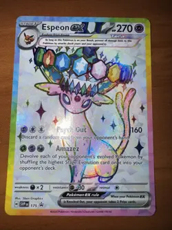 Espeon ex SVP175 Sv: Scarlet & Violet Promo Cards Holo - Image 1