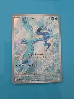 Pokemon Journey Together Articuno 161/159 Illustration Rare - Image 1