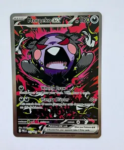 Pokemon TCG Morpeko ex 117/084 Pitch Black SIR - Image 1