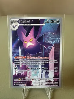 Pokemon TCG: Crobat (Illustration Rare) - 93/86 - ME: Chaos Rising - Image 1