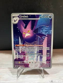 Pokemon TCG: Crobat (Illustration Rare) - 93/86 - ME: Chaos Rising - Image 1