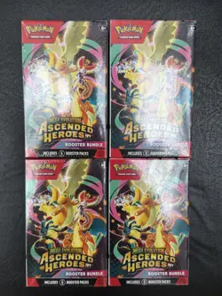 4x Pokemon Mega Evolution Ascended Heroes Booster Box factory sealed - Image 1