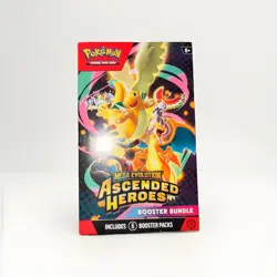 Pokemon Center Mega Evolution Ascended Heroes Booster Bundle Box Sealed Lot 4x - Image 3