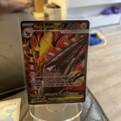 Mega Excadrill ex 103/084 Ultra Rare Pitch Black Pokemon Holo Near Mint - Image 1