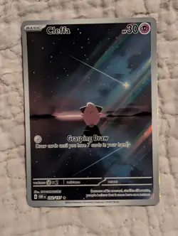Pokemon TCG Cleffa 202/197 Illustration Rare Full Art Holo Obsidian Flames ENG - Image 4