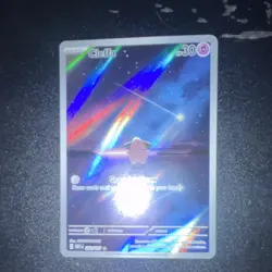Pokemon Cleffa 202/197 SV03 Obsidian Flames Holo Illustration Rare Full Art 30 - Image 2