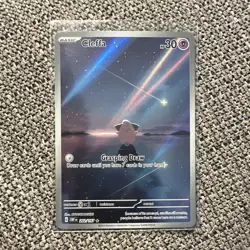 SV03 Obsidian Flames Cleffa 202/197 Illustration Rare Full Art Holo EN 2023 - Image 3