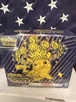 Pokemon TCG Scarlet & Violet Surging Sparks Elite Trainer Box ETB Sealed - Image 2