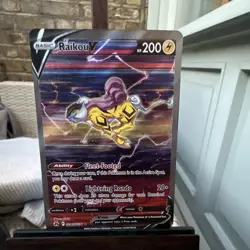 Pokemon TCG Crown Zenith Galarian Gallery Raikou V GG41/GG70 Holo UR EN - Image 1