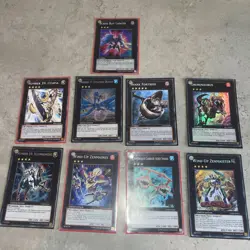 Yu-Gi-Oh TCG ZEXAL XYZ Bundle Job Lot Leviathon Zenmaister illumiknight - Image 1