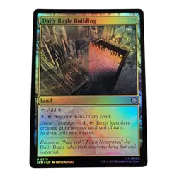 Daily Bugle Building #179 Regular Foil Uncommon MTG 25 Marvel's Spider-Man (SPM) - Image 1