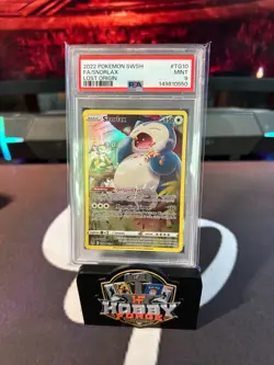 2022 Pokemon TCG Snorlax #TG10 Lost Origin! PSA 9 - Image 1