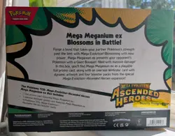 Pokemon TCG Mega Evolution - Ascended Heroes Mega Meganium ex Box Promo Box - Image 2