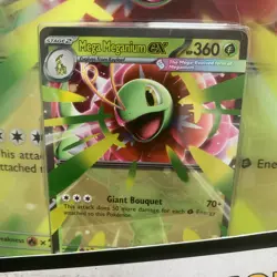 Pokemon TCG Mega Evolution Ascended Heroes Mega Meganium ex Box Promo Bundle - Image 4