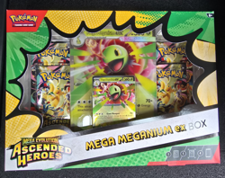 Pokemon TCG Mega Evolution-Ascended Heroes Mega Meganium ex Box Promo Box - Image 1