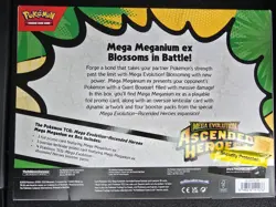 Pokemon TCG Mega Evolution-Ascended Heroes Mega Meganium ex Box Promo Box - Image 2