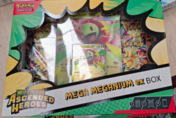 Pokemon TCG Mega Evolution Ascended Heroes Mega Meganium ex Promo Box 2024 EN - Image 1