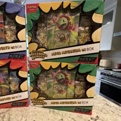 Pokemon TCG Mega Evolution Ascended Heroes ex Box Lot (6) Promo - Meganium - Image 4
