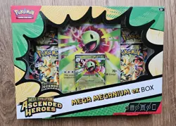 Pokemon TCG: Mega Evolution Ascended Heroes Mega Meganium Ex Promo Card Box - Image 1