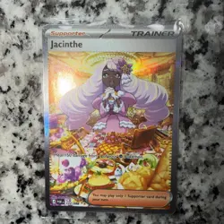 Jacinthe Full Art Rare Holo Trainer-Supporter Card POR 122/088 - Image 1