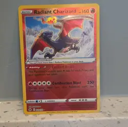 The Pokemon Company Radiant Charizard 020/159 Crown Zenith Holo, NM - Image 1