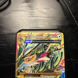Pokemon M Rayquaza EX 98/98 Secret Rare Full Art Holo XY Ancient Origins - Image 2