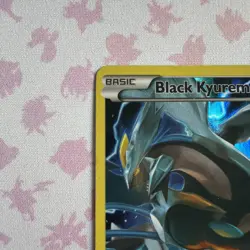 Pokemon 2015 XY Black Star Promo Black Kyurem #XY80 Full Art LP - Image 3