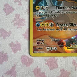 Pokemon 2015 XY Black Star Promo Black Kyurem #XY80 Full Art LP - Image 5