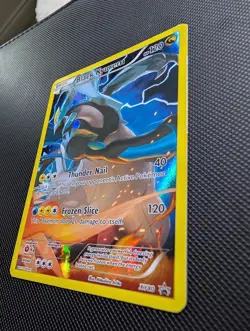 Black Kyurem XY80 Full Art Black Star Promo Pokemon Card LP XY English 2015 - Image 2