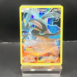 Pokemon 2015 XY Black Star Promo Black Kyurem #XY80 Full Art LP - Image 1