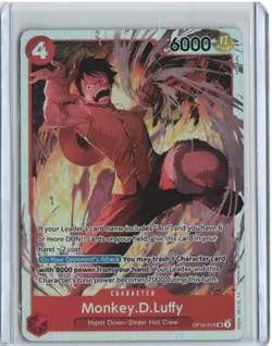 Monkey.D.Luffy Foil #OP16-015 - The Time of Battle - NM - Image 1