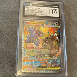Pokemon TCG Mega Kangaskhan ex 182/132 (2025) SIR Holo EN CGC 10 - Image 1