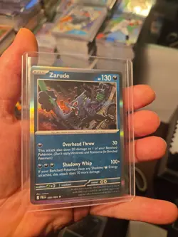 Pitch Black Zarude Cosmos Holo Pokemon TCG - Image 1