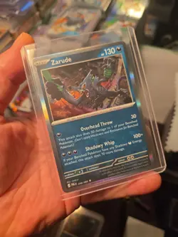 Pitch Black Zarude Cosmos Holo Pokemon TCG - Image 4