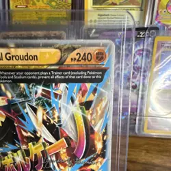The Pokemon Company Primal Groudon EX 86/160 Primal Clash Ultra Rare Holo MP/LP - Image 2