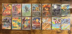15 Pokemon Card Bundle - Japanese V, Ex, Full Art, Tag Inc Charizard & Tyranitar - Image 1
