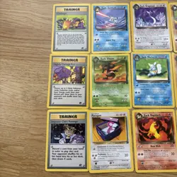 Pokemon TCG Team Rocket 15 Card Bundle Uncommon WOTC 1999 2000 Vintage - Image 2