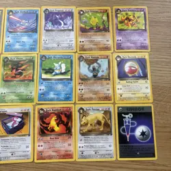 Pokemon TCG Team Rocket 15 Card Bundle Uncommon WOTC 1999 2000 Vintage - Image 3