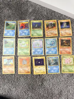 Pokemon Vintage Common x 15 Card Bundle - Image 1